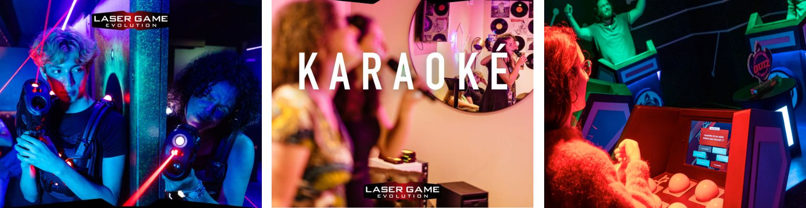 Laser game Evolution