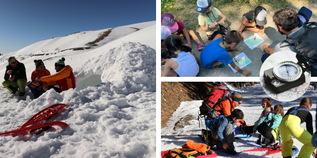 Un anniversaire à la montagne avec l'École de Porte 