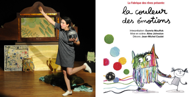 La couleur des émotions : spectacle pour enfants, dès 12 mois - Comédie de Grenoble