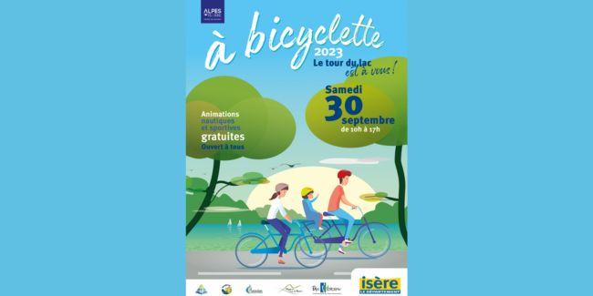 À bicyclette : fête du vélo et journée multi-activités au bord du lac de Paladru