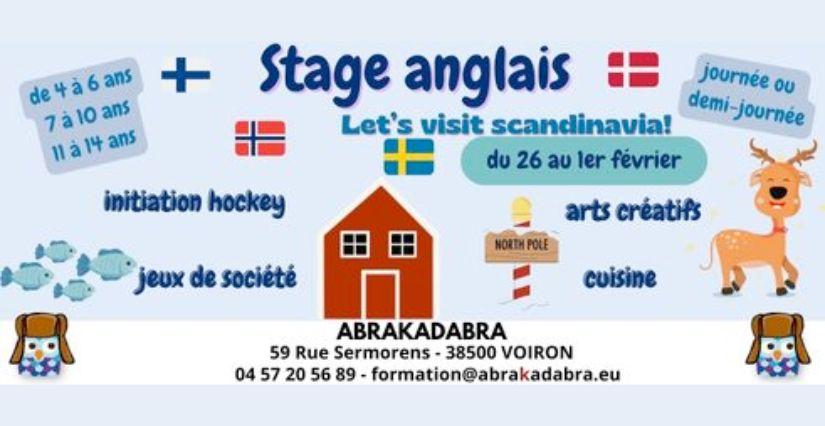 "Let's visit Scandinavia !", stage d'anglais chez Abrakadabra - Voiron