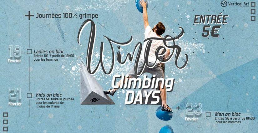 "Les Winter Climbing Days", journée de grimpe à tarif réduit pour les enfants chez Vertical’Art Grenoble