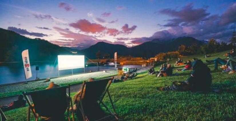 Cinéma en plein air aux Deux Alpes 