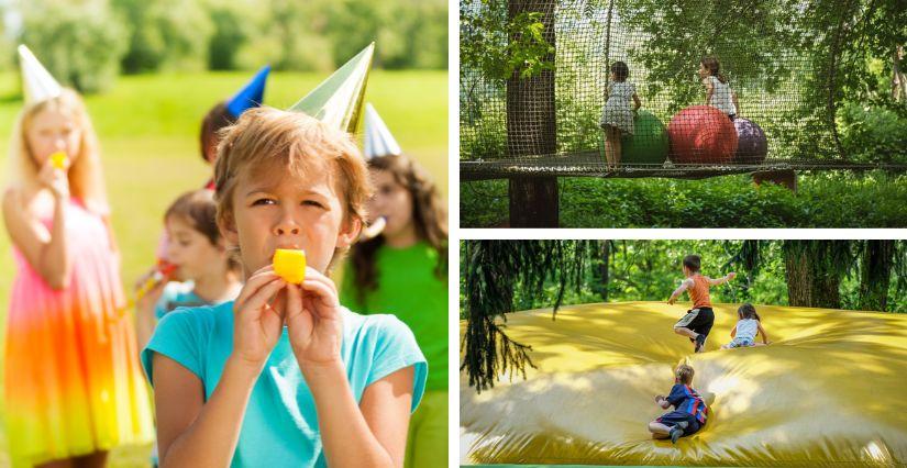 Des jeux à volonté en pleine nature, pour un super anniversaire à Elfy Park ! - La Terrasse 