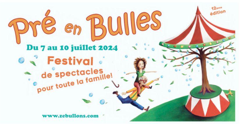 Festival "Pré en Bulles", des spectacles et ateliers pour toute la famille, à Pressins