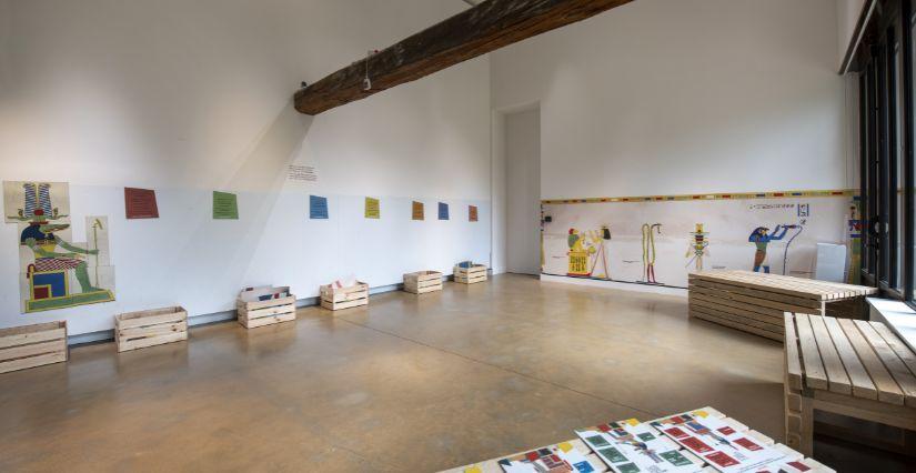 Profitez de l'espace enfant de l’exposition temporaire Dieux et Déesses d’Égypte au Musée Champollion à Vif !