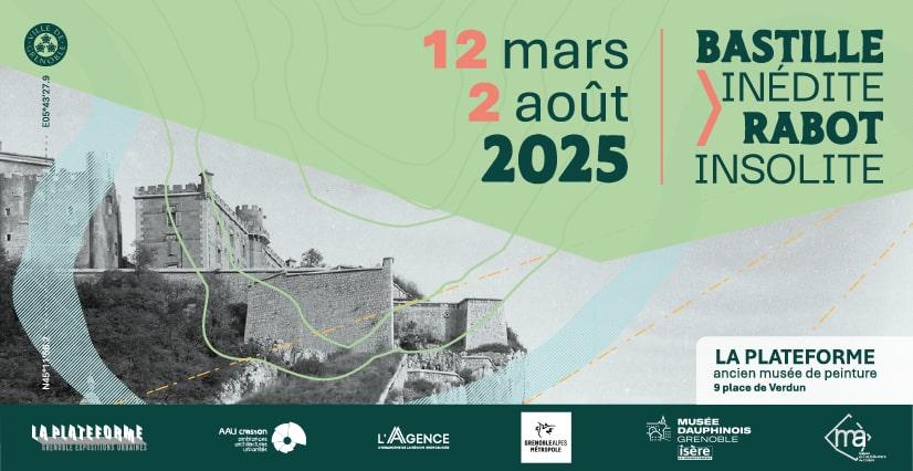 Visites sur le site de la Bastille à plusieurs voix, dans le cadre de l'exposition "Bastille inédite, rabot insolite" à La Plateforme - Grenoble 