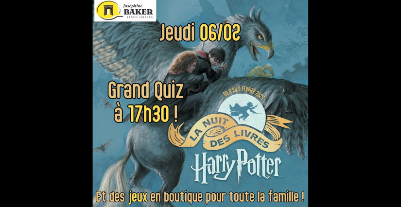 La Nuit des livres Harry Potter à l'Espace culturel Joséphine Baker - Saint-Marcellin