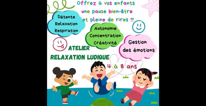 Atelier relaxation ludique pour les enfants de 4 à 8 ans, chez Bambinospa à Jarrie