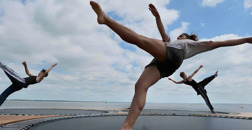 "PULSE", spectacle de cirque proposé par l'Espace 600, au Parc Jean Verlhac à Grenoble 