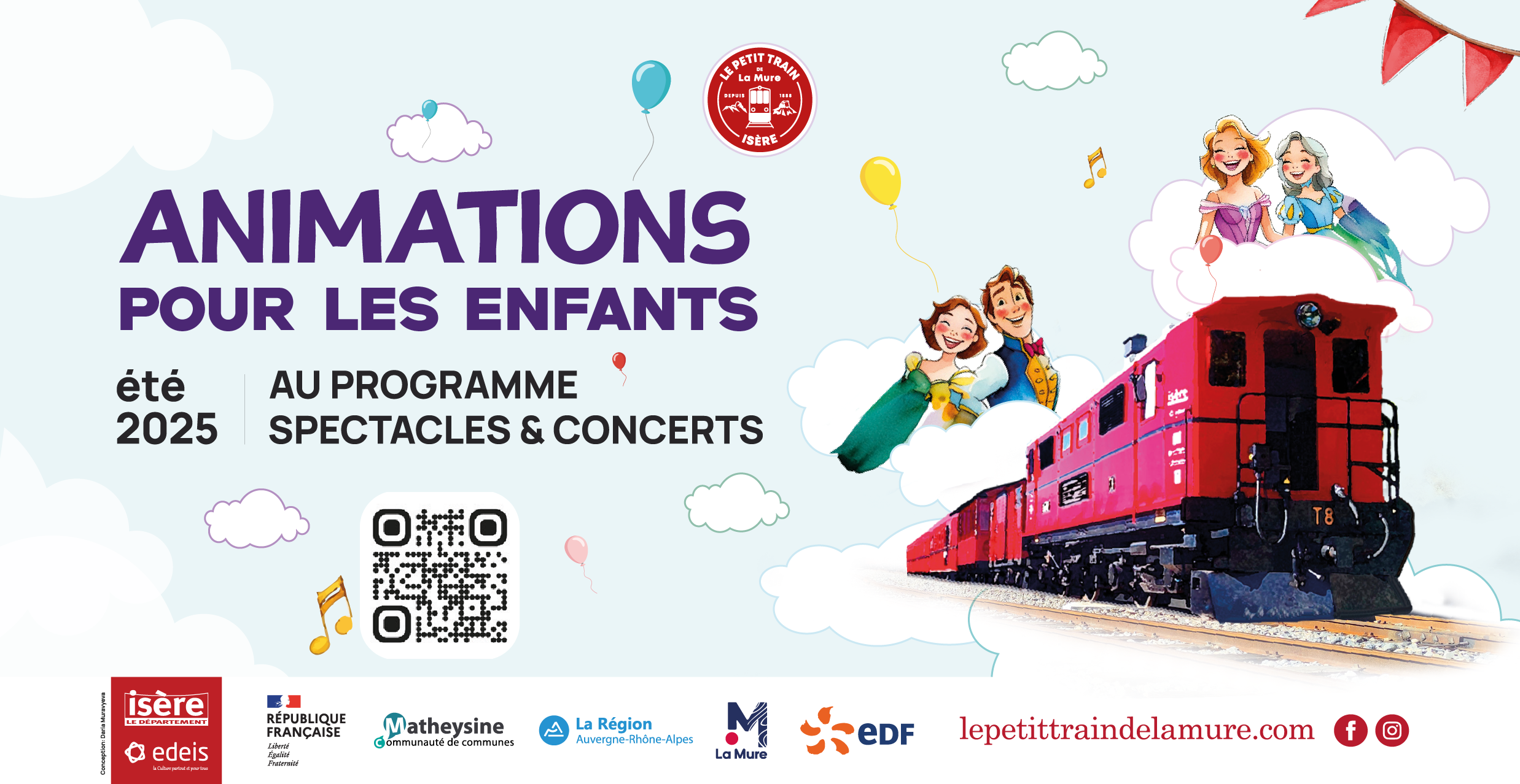 Animations d’été pour les enfants et nocturnes au Petit Train de La Mure !