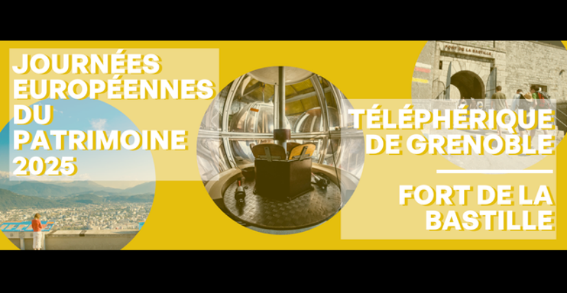 Les Journées européennes du patrimoine au Fort de la Bastille - Téléphérique de Grenoble