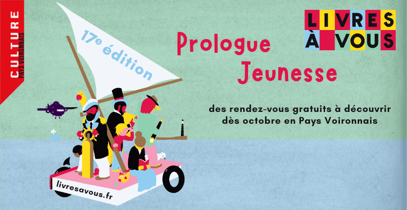 Prologue du festival "Livres à vous" 2025, organisé par Le Grand Angle - Pays Voironnais