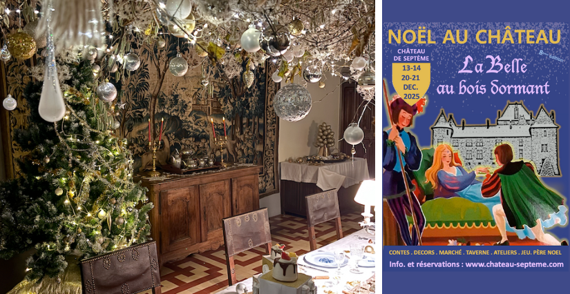 Noël au Château de Septème : la Belle au bois dormant