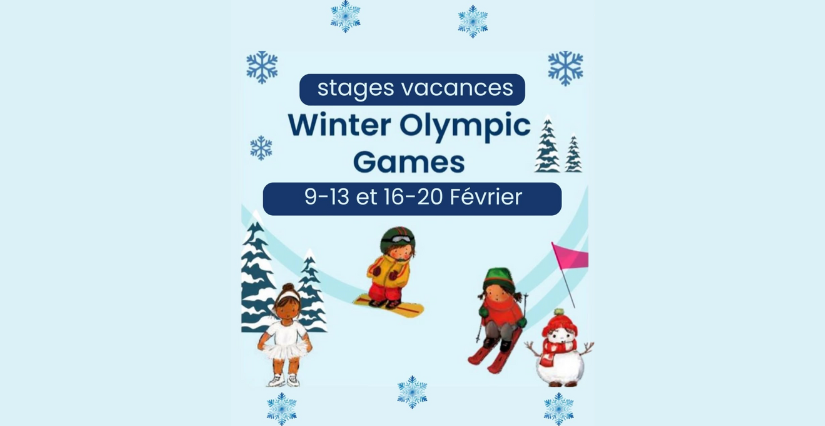 "Winter Olympic Games", stages d’anglais des vacances d'hiver chez Les Petits Bilingues, à Grenoble, Montbonnot et Le Pont-de-Claix