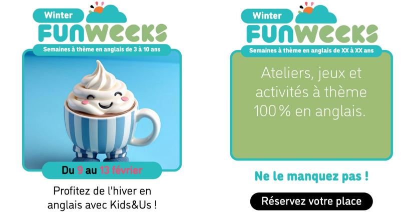 Winter Fun Weeks - Magic Edition : stage des vacances d'hiver en anglais chez Kids & Us à Bourgoin-Jallieu