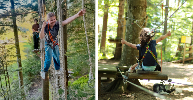 Saint Nizier Aventure rouvre pour sa saison 2026 ! Parc accrobranche accessible dès 3 ans à Saint-Nizier-du-Moucherotte
