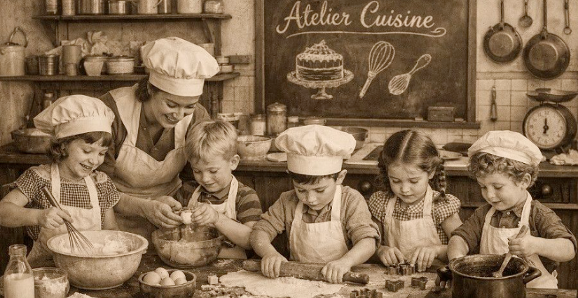 Mercredi des enfants - "Les recettes de Mamie", atelier de pâtisserie au Grand Séchoir - Vinay