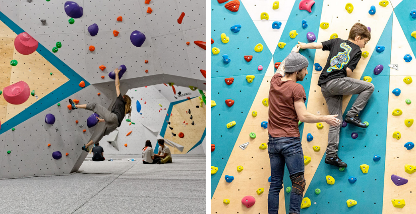 AlpAbloc, l’escalade de bloc en famille à Bourgoin-Jallieu