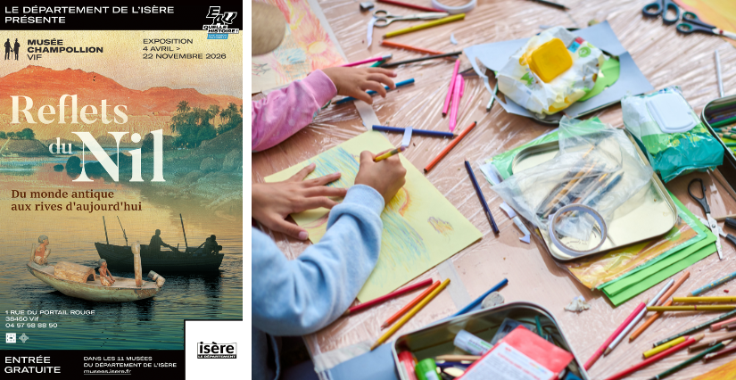 Week-end festif autour de l’exposition « Reflets du Nil » au Musée Champollion