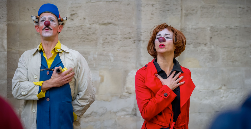 "Les clowns font de la Résistance", spectacle humoristique au Musée de la Résistance et de la Déportation de l'Isère - Grenoble 