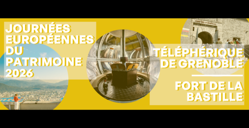 Les Journées européennes du patrimoine au Fort de la Bastille - Téléphérique de Grenoble 