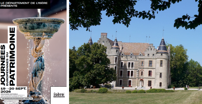 Journées européennes du patrimoine au Château de Pupetières : une visite à vivre avec les 5 sens - Châbons