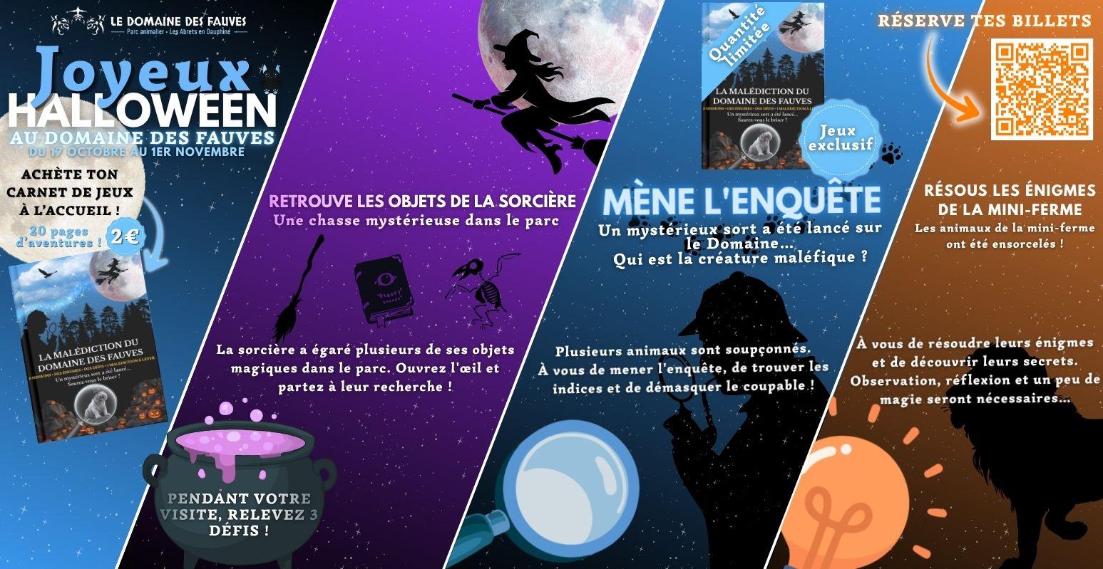 Halloween au Domaine des Fauves, des animations pour toute la famille - Fitilieu / Les Abrets en Dauphiné