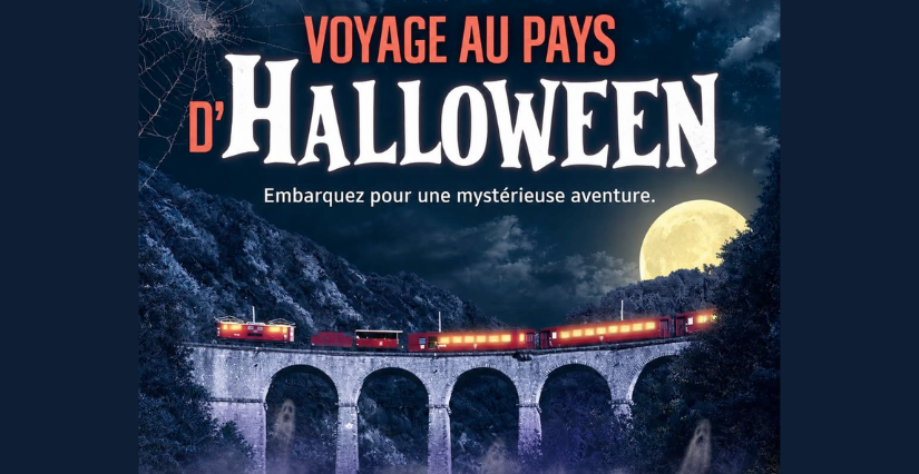 "Voyage au pays d'Halloween" à bord du Petit Train de La Mure !