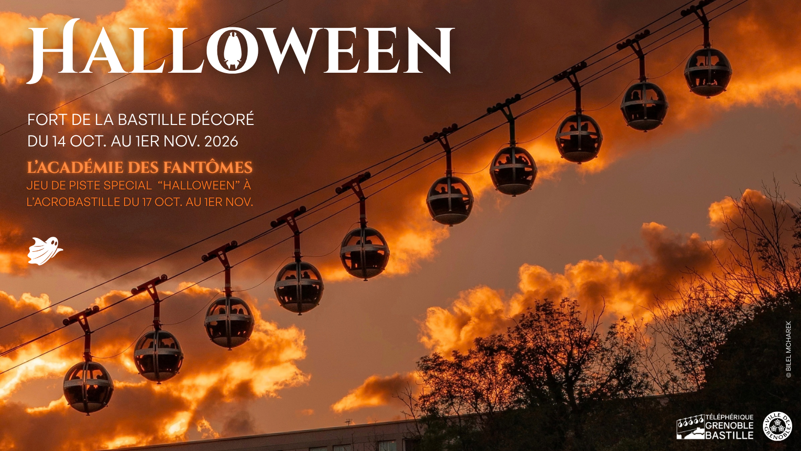 Décorations et jeu de piste à Acrobastille : Halloween s’invite au Fort de la Bastille ! - Grenoble