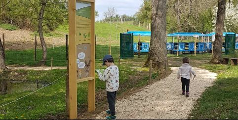 LudOGaïa: parc ludique et pédagogique sur la biodiversité, à Vézeronce-Curtin