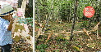 Roule ma Boule, jeux en bois en pleine nature, à Corrençon-en-Vercors