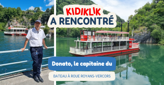 Rencontre avec Donato, le capitaine du Bateau à Roue Royans-Vercors