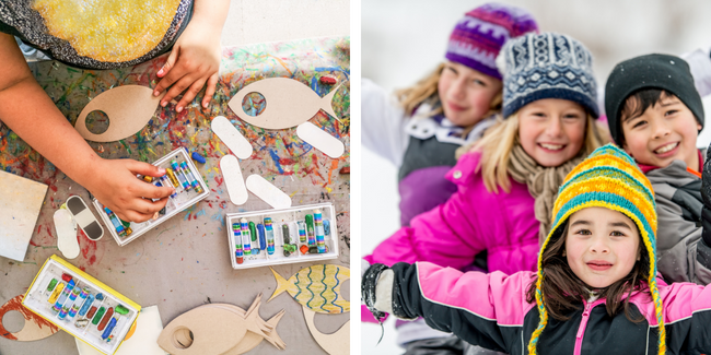 2 activités manuelles (et plus !) à faire pendant les vacances d'hiver