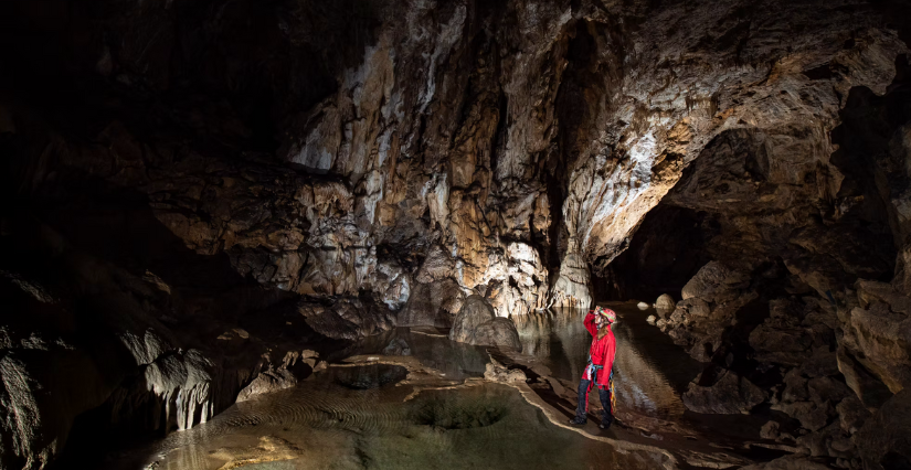 Bivouac souterrain avec des ados, dans le Vercors avec Vercors Vertical