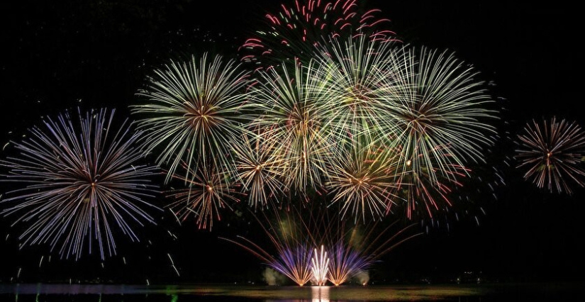 Feu d'artifice Vallée Bleue 2025.