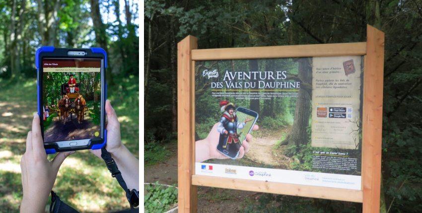 L'insaisissable Nuiton // Circuit jeu - Explor Games® : Aventures des Vals du Dauphiné // La forêt de Vallin - Saint-Victor-de-Cessieu