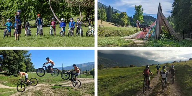 Stages biker: initiation au VTT pendant les vacances, chez Bike School Evolution à Gières