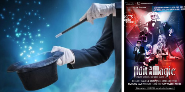La Nuit de la Magie: spectacle à voir en famille, à Saint Quentin-Fallavier
