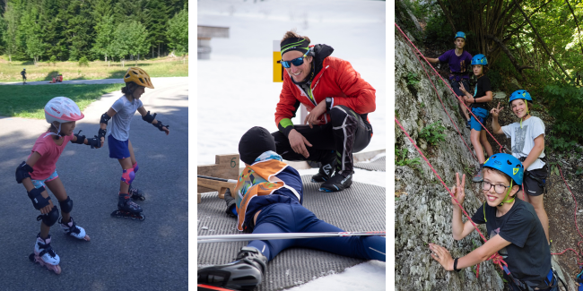 L'École de Porte: activités outdoor quatre saisons au Col de Porte 