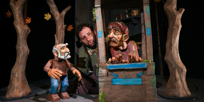 Chemin des métaphores : spectacle de marionnettes à la Rampe - Échirolles