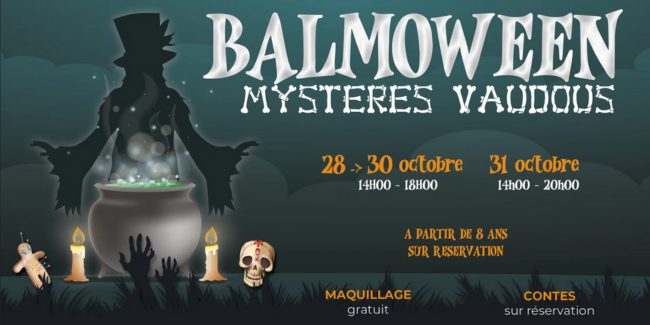 "Mystères vaudous", Balmoween aux Grottes de la Balme 