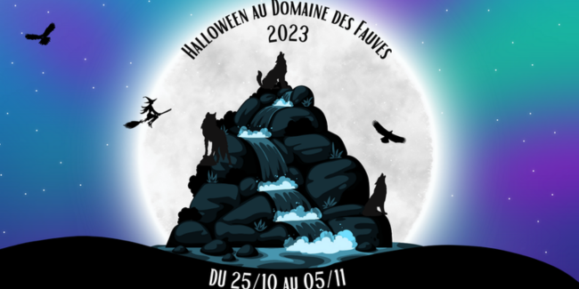 Halloween au Domaine des Fauves, animations au zoo - Fitilieu / Les Abrets en Dauphiné