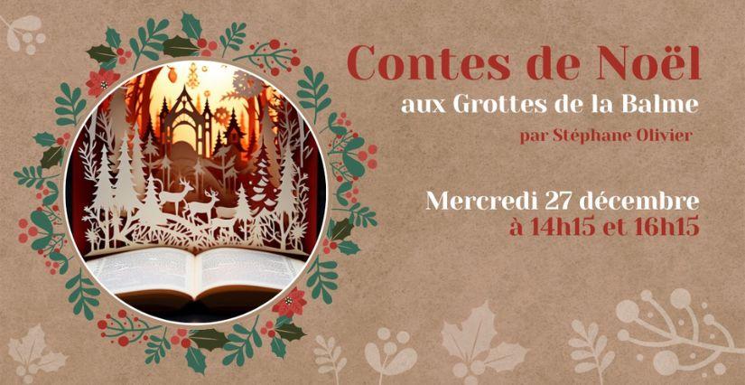 Contes de Noël aux Grottes de la Balme !