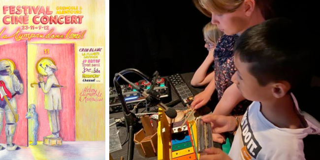 Atelier d'initiation au ciné-concert à la Bobine à Grenoble