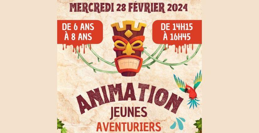 Animation jeunes aventuriers à la piscine des Balcons du Dauphiné - Morestel