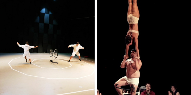 "Mentir Lo Minimo", spectacle d'acrobaties au Prisme à Seyssins