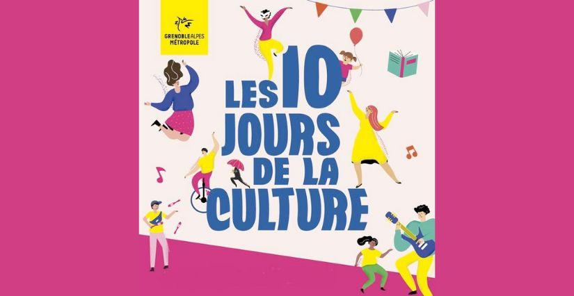 "Les 10 Jours de la culture", événements culturels et artistiques dans toute la métropole grenobloise