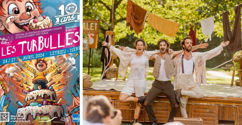 "Les Turbulles", festival de spectacles et ateliers pour toute la famille, à Leyrieu