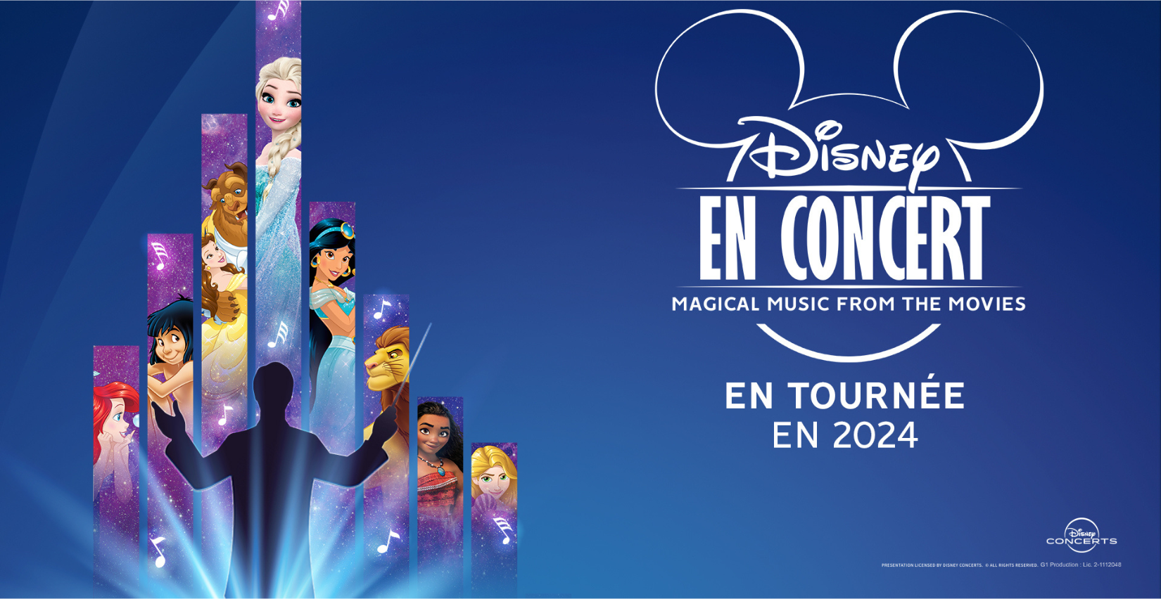 Vivez la magie de "Disney en concert" à Lyon! 